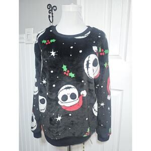 Disney Nightmare Before Christmas Sweater Medium Jack Skellington Unisex Medium
